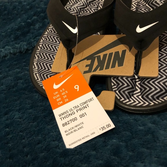 NWT Ultra Comfort Nike Thong Slides - Picture 2 of 4